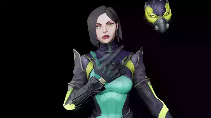 Viper Valorant Model