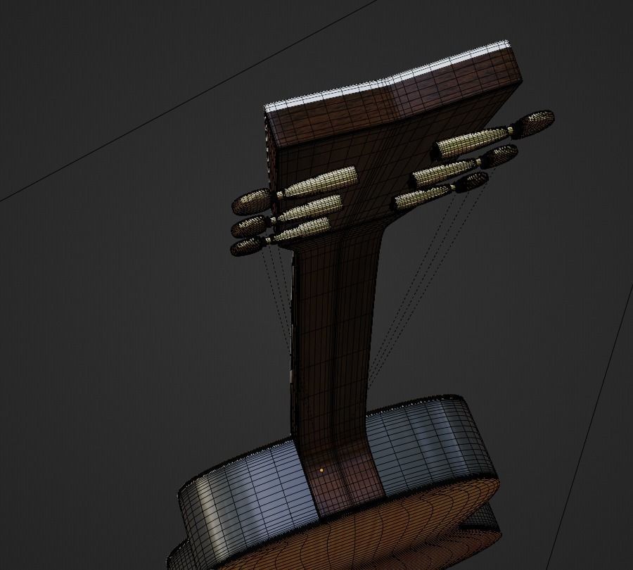 Yamaha LS-TA Acoustic Guitar 3D model_34