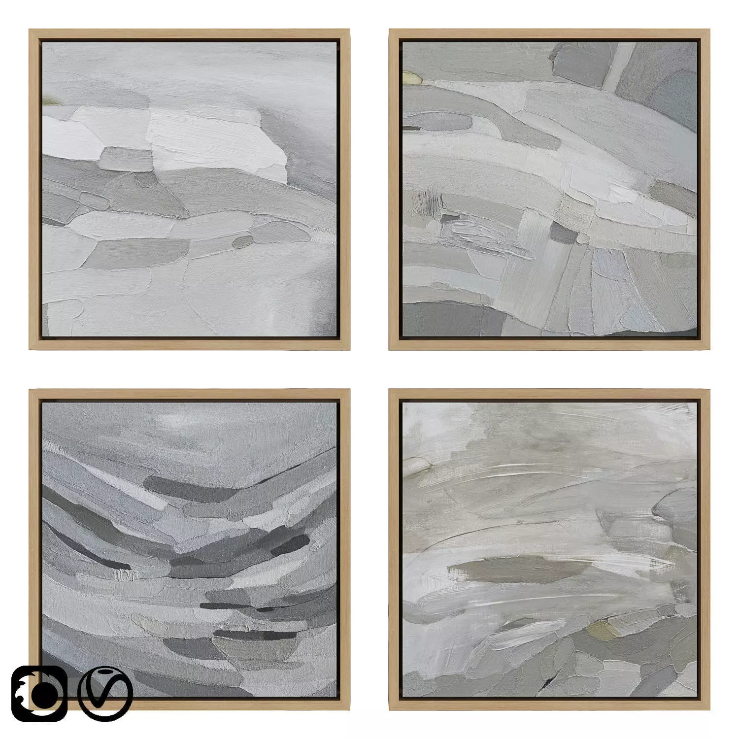 Frame Set 02 3D model_0