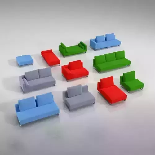 Colored Sofas