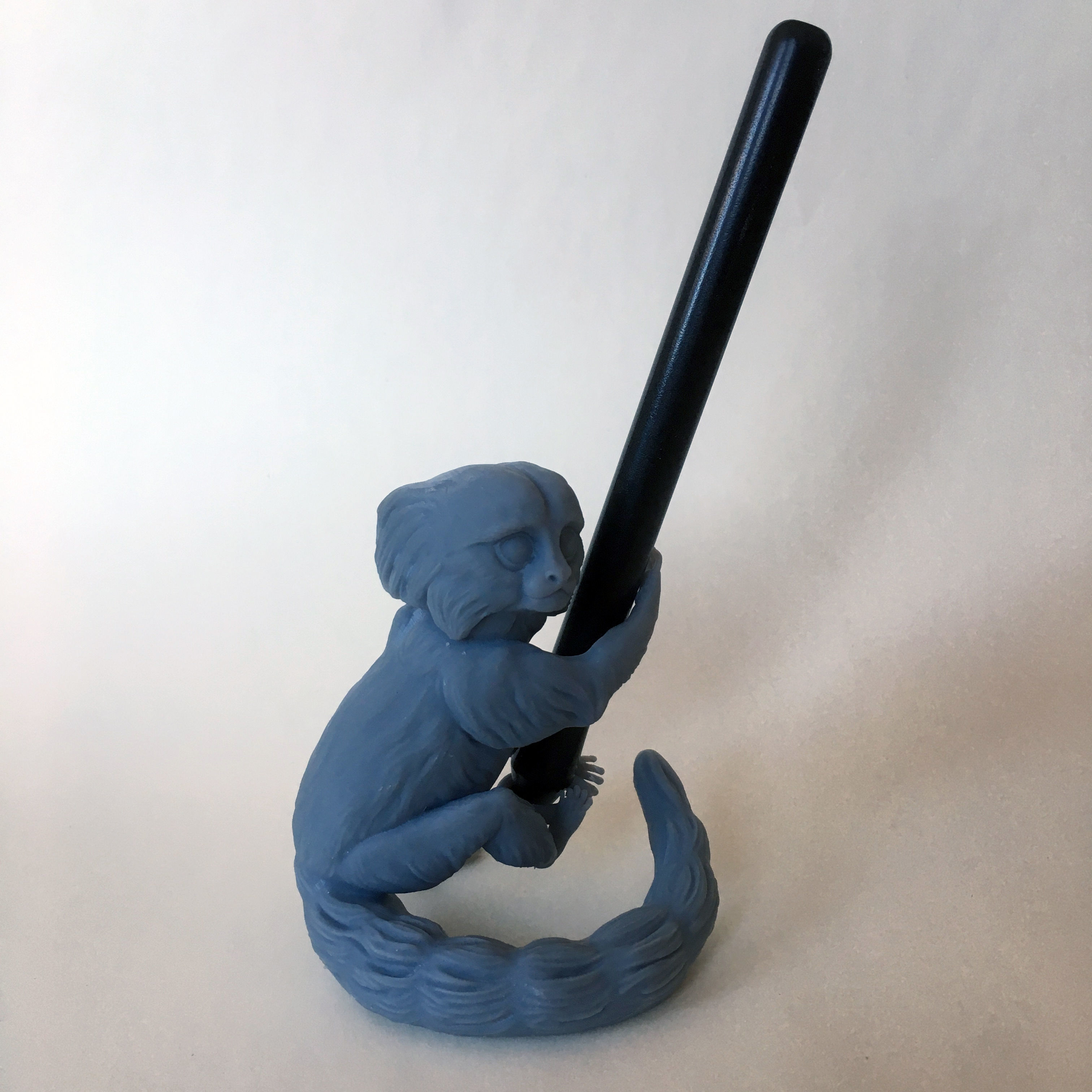 Pygmy Marmoset Pen Holder - Pre-Supported for 3D printing 3D print model_2