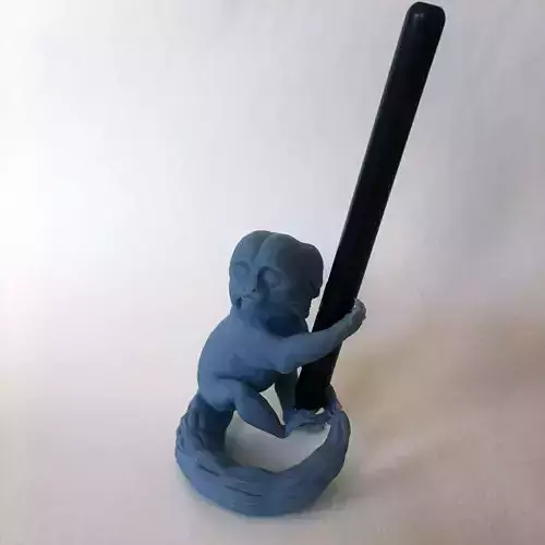 Pygmy Marmoset Pen Holder - Pre-Supported for 3D printing 3D print model