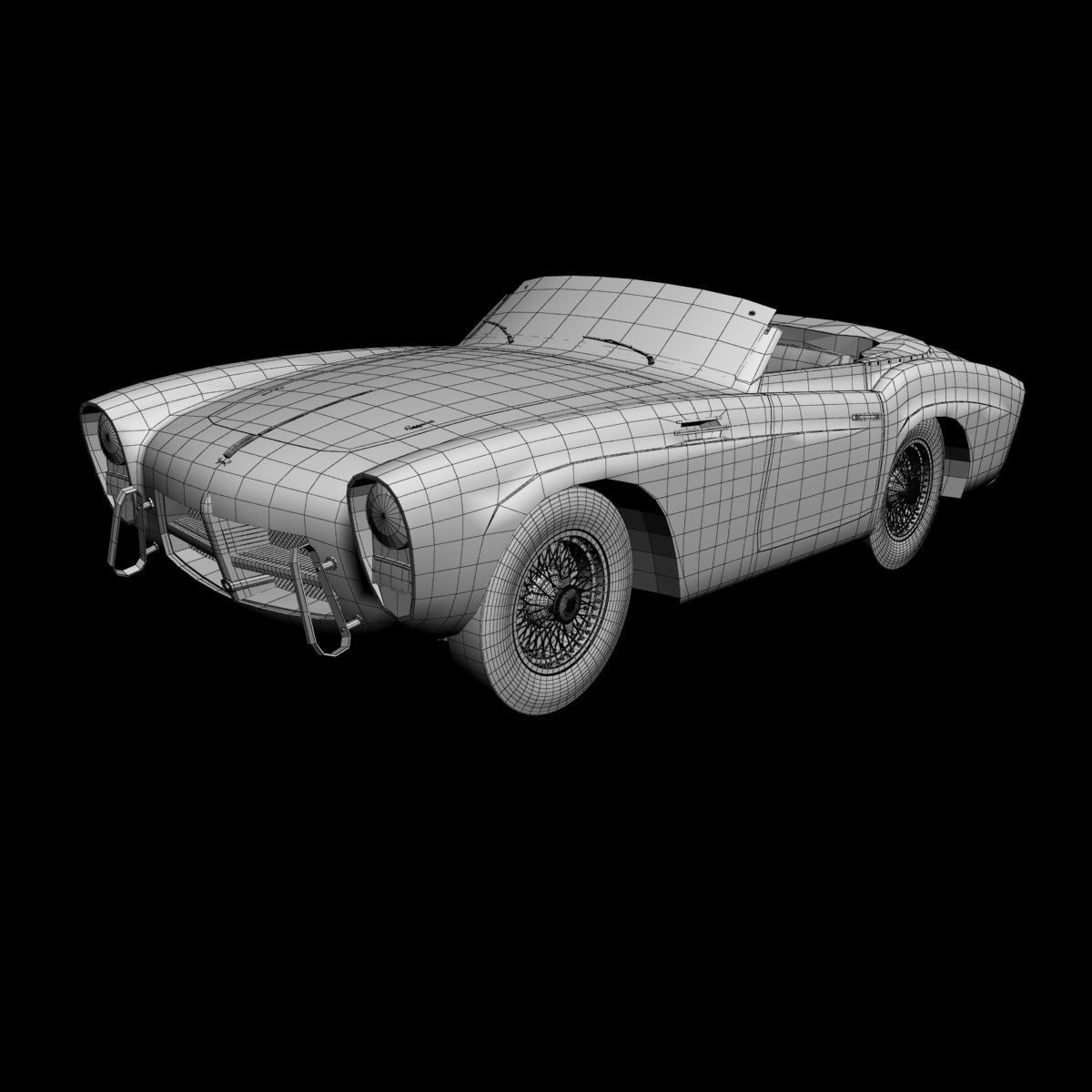 Pegaso Z-102 Convertible 3D model_13