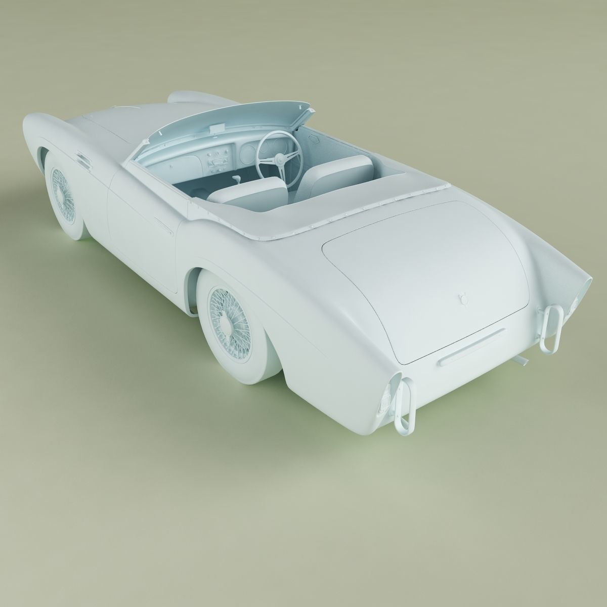 Pegaso Z-102 Convertible 3D model_12