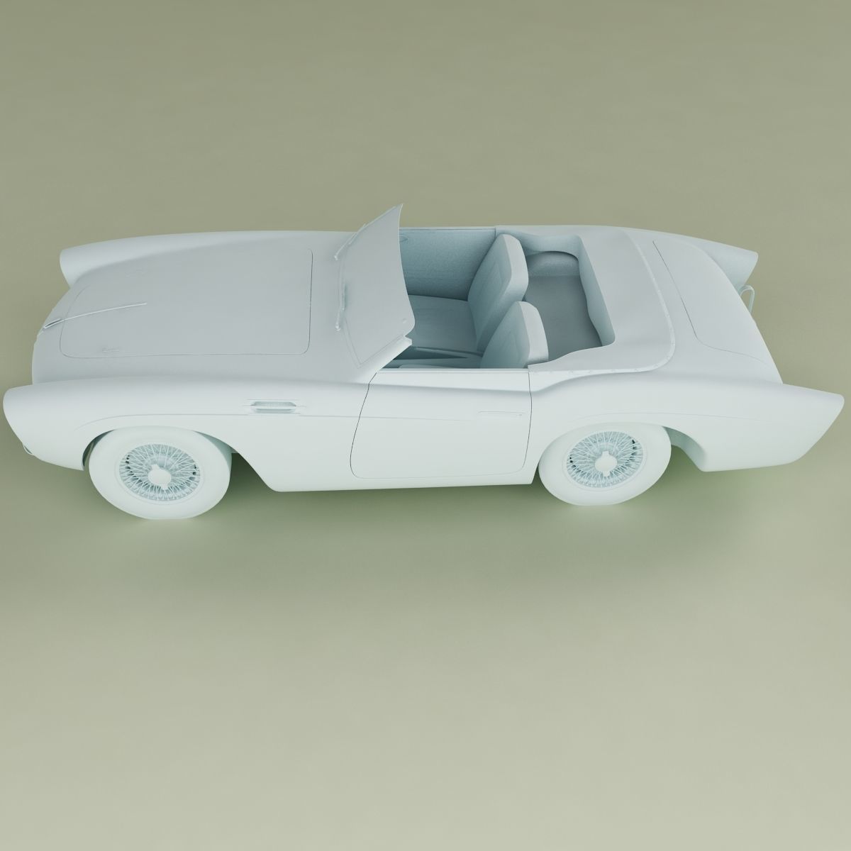 Pegaso Z-102 Convertible 3D model_11