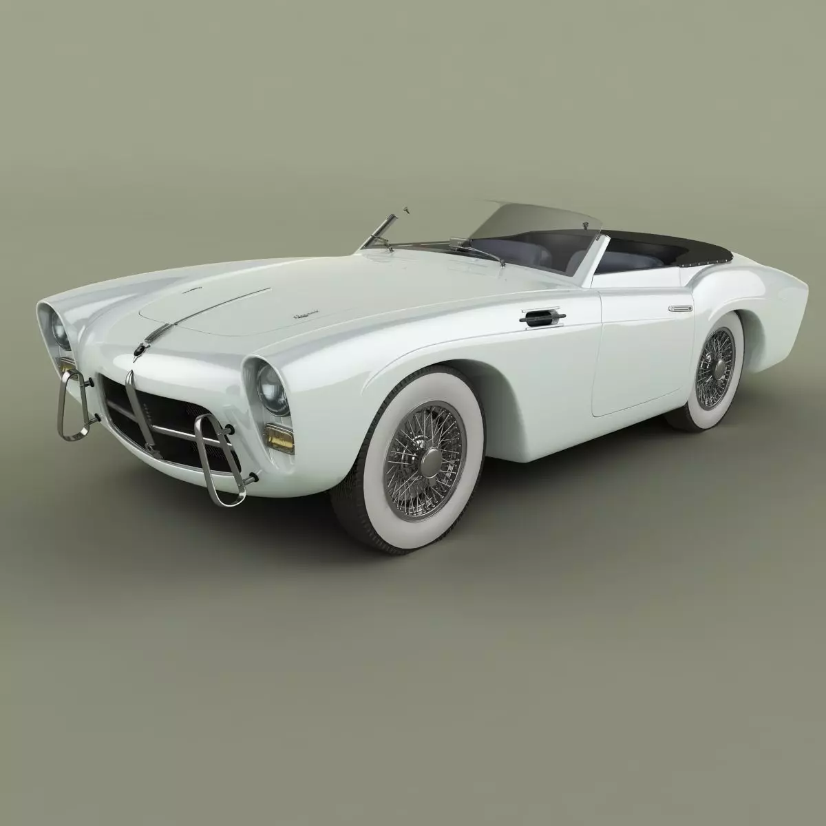 Pegaso Z-102 Convertible 3D model_0