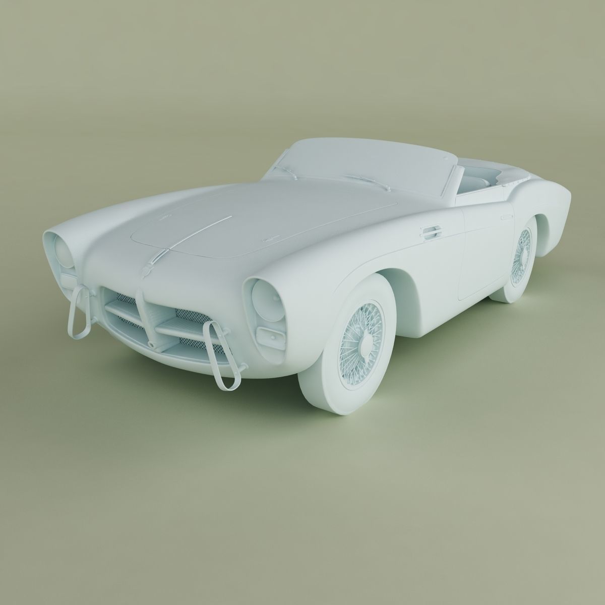 Pegaso Z-102 Convertible 3D model_10