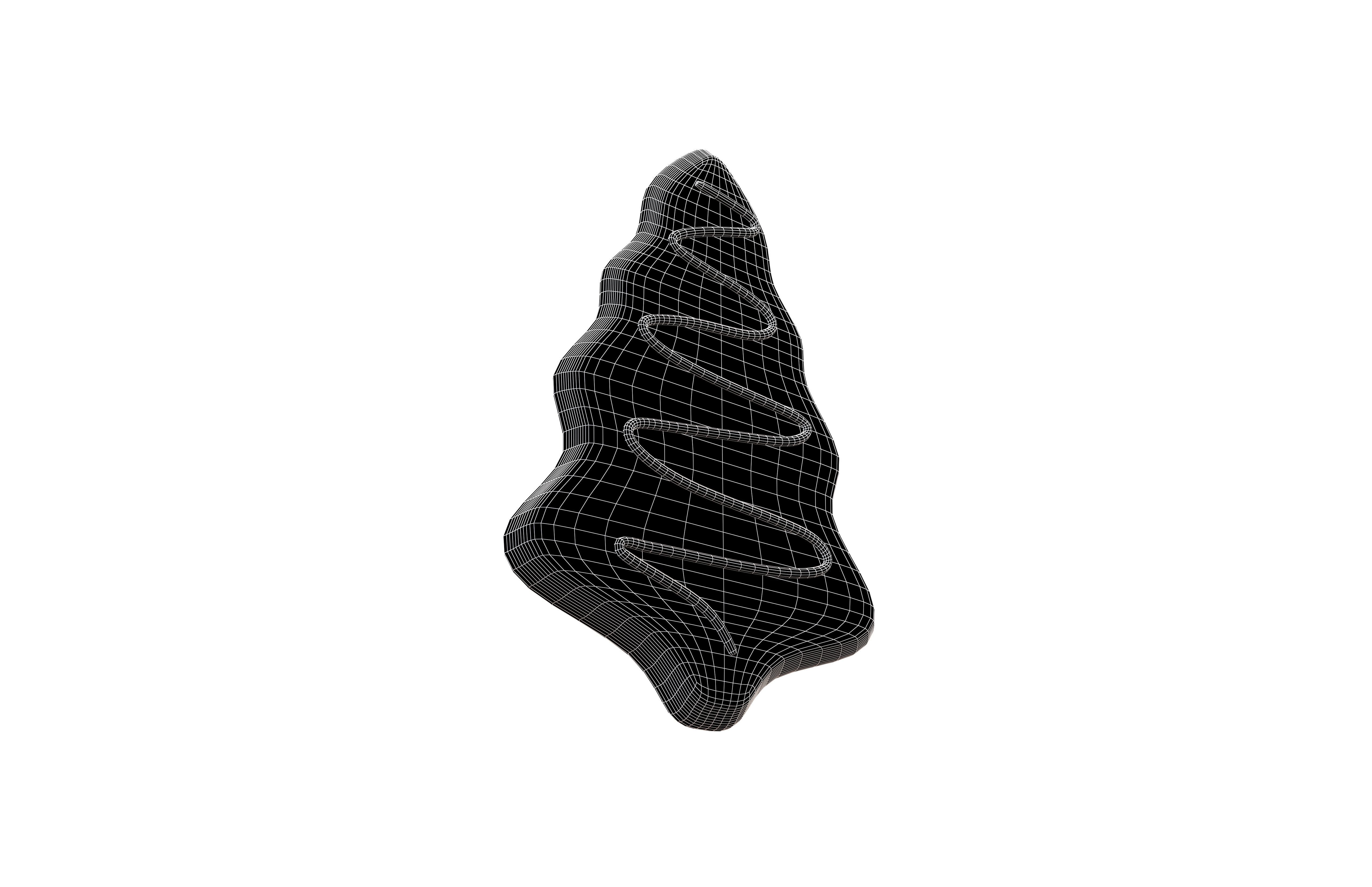 Christmas Tree Cookies V3 002 Low-poly 3D model_7