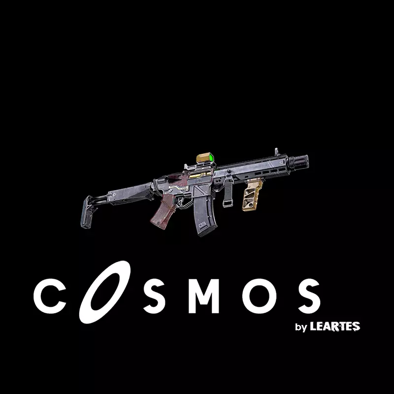 The ROF-12 gun Low-poly 3D model_0