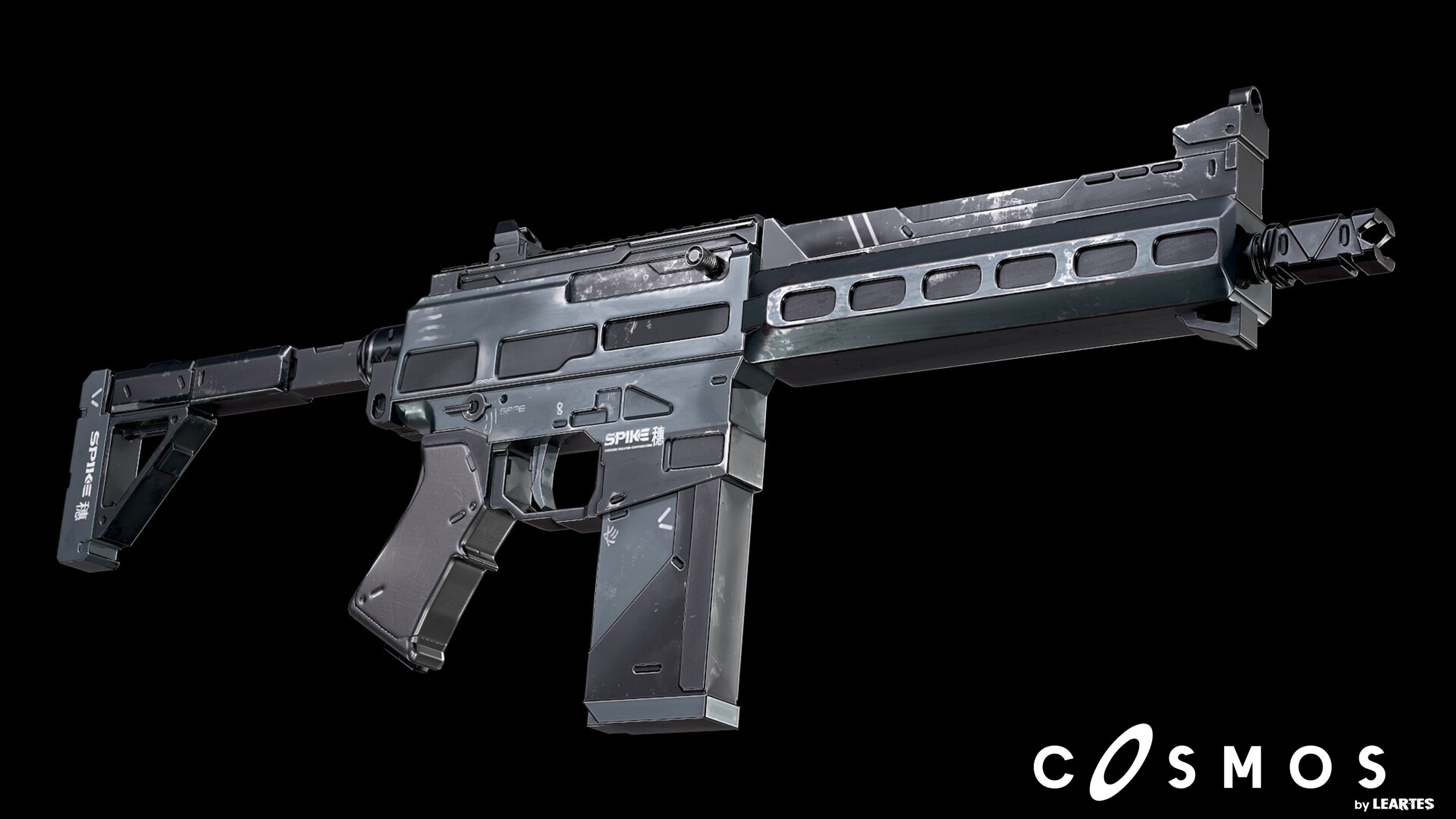 The Type - 2000 Low-poly 3D model_2