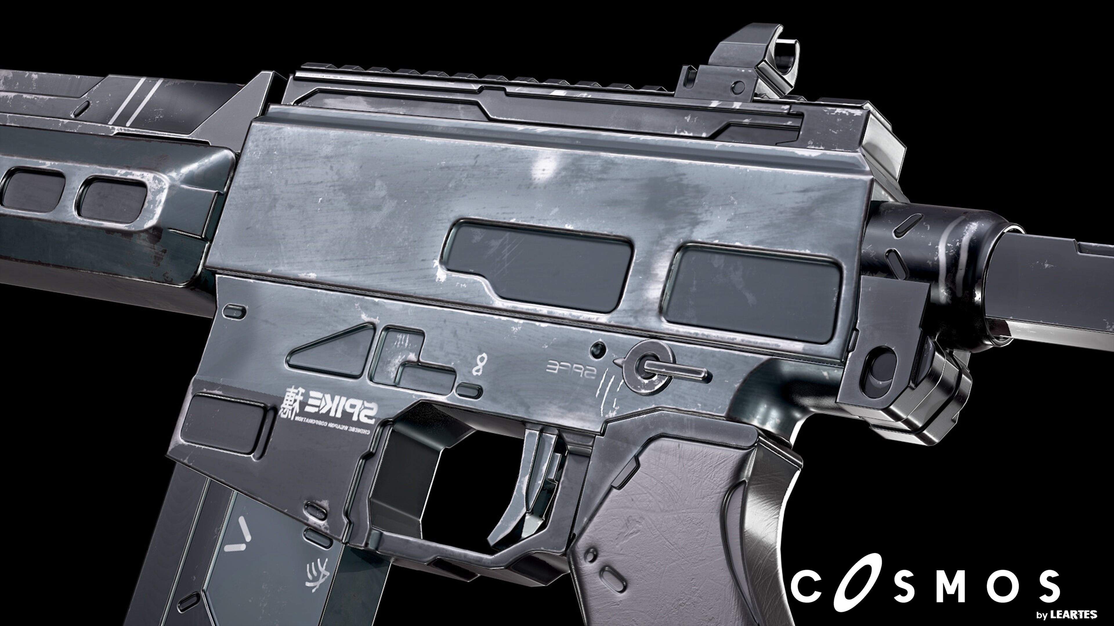 The Type - 2000 Low-poly 3D model_3