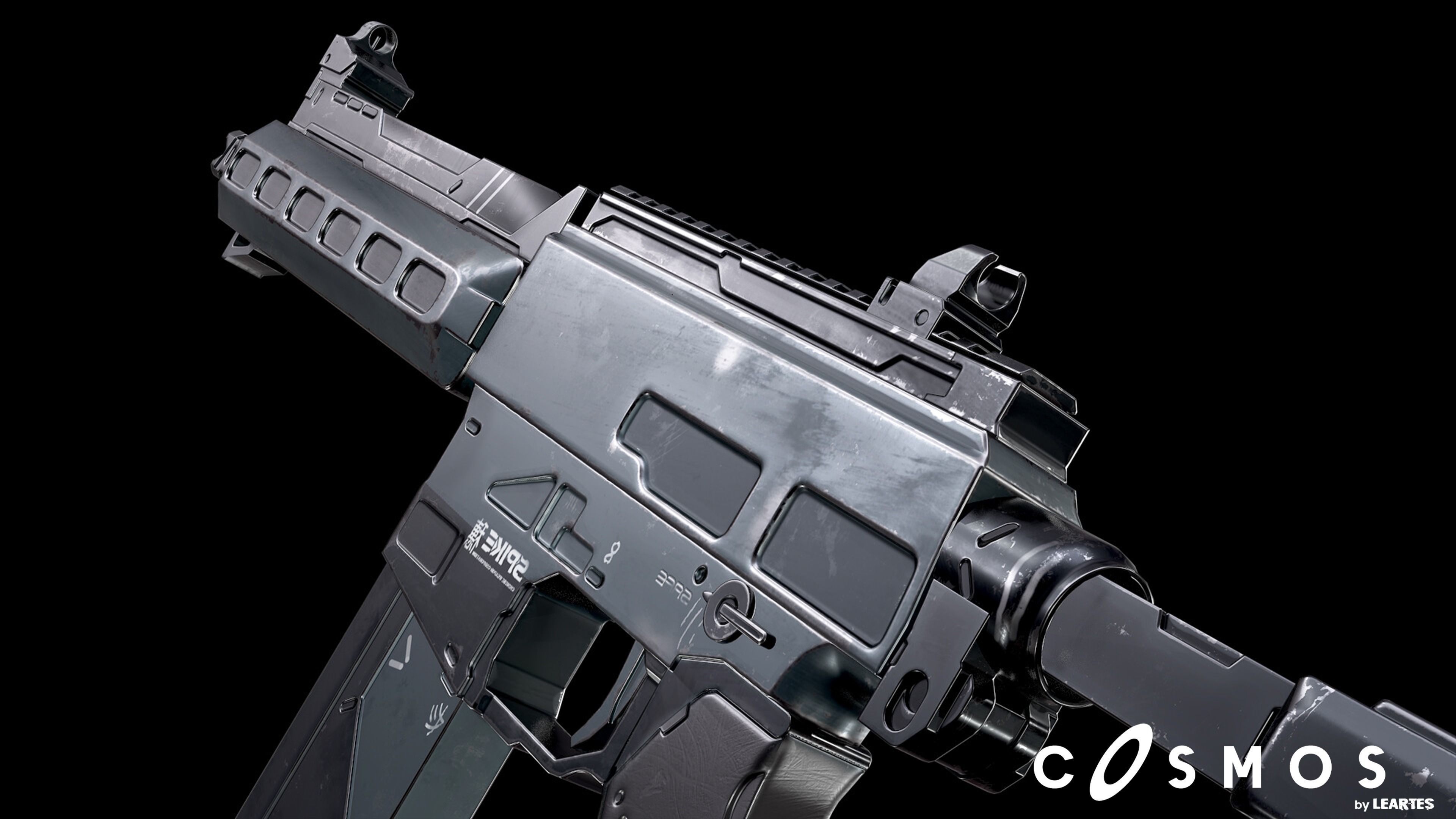 The Type - 2000 Low-poly 3D model_5