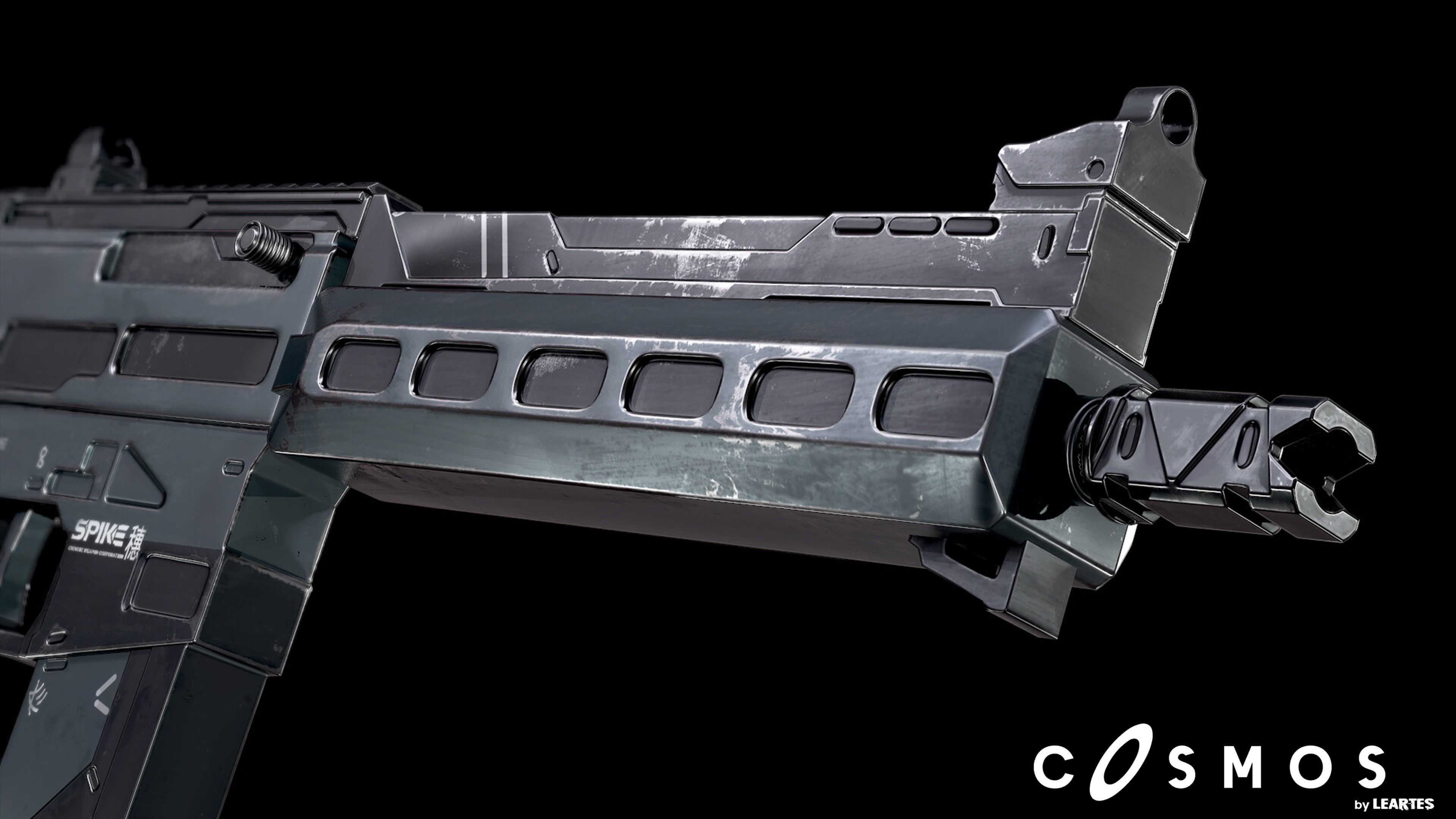 The Type - 2000 Low-poly 3D model_4