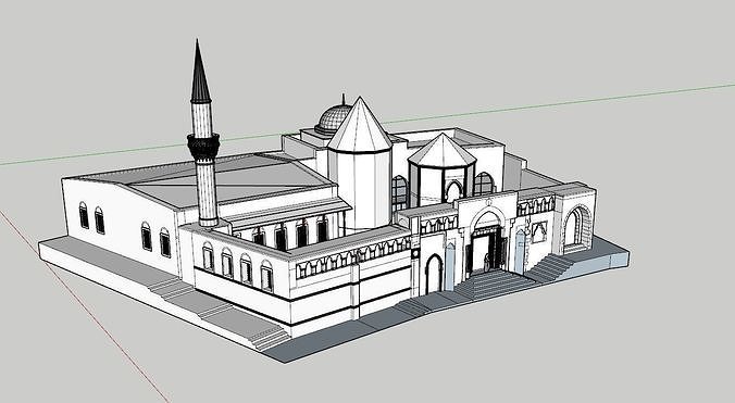 Mosque 3D model