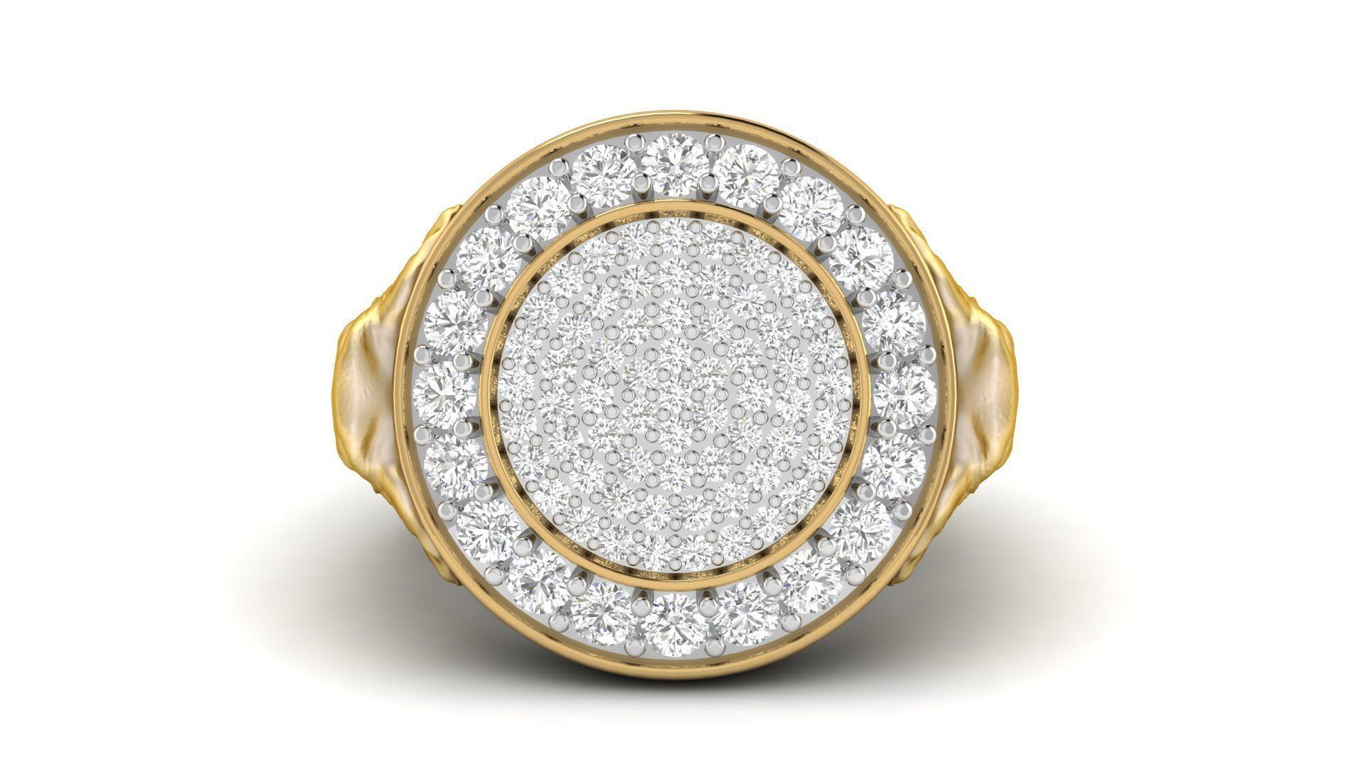 Elephant Sigent  Ring 3D Model  3D print model_3