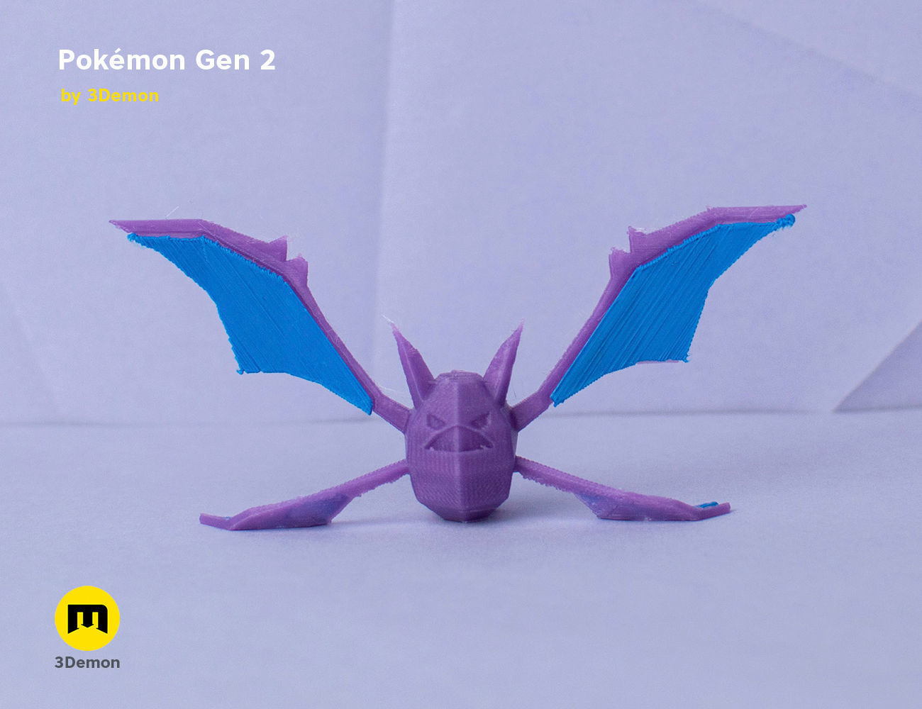 Pokemon Second Generation Low Poly 3D print model_53