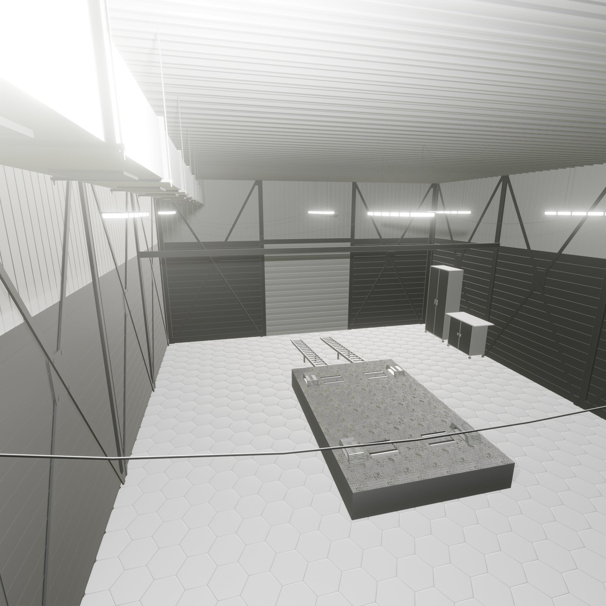 Tuning Car Service 3D model_3