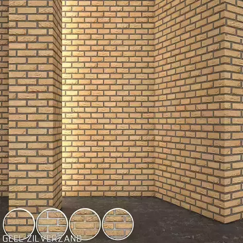 Vandersanden Brick Geel Zilverzand