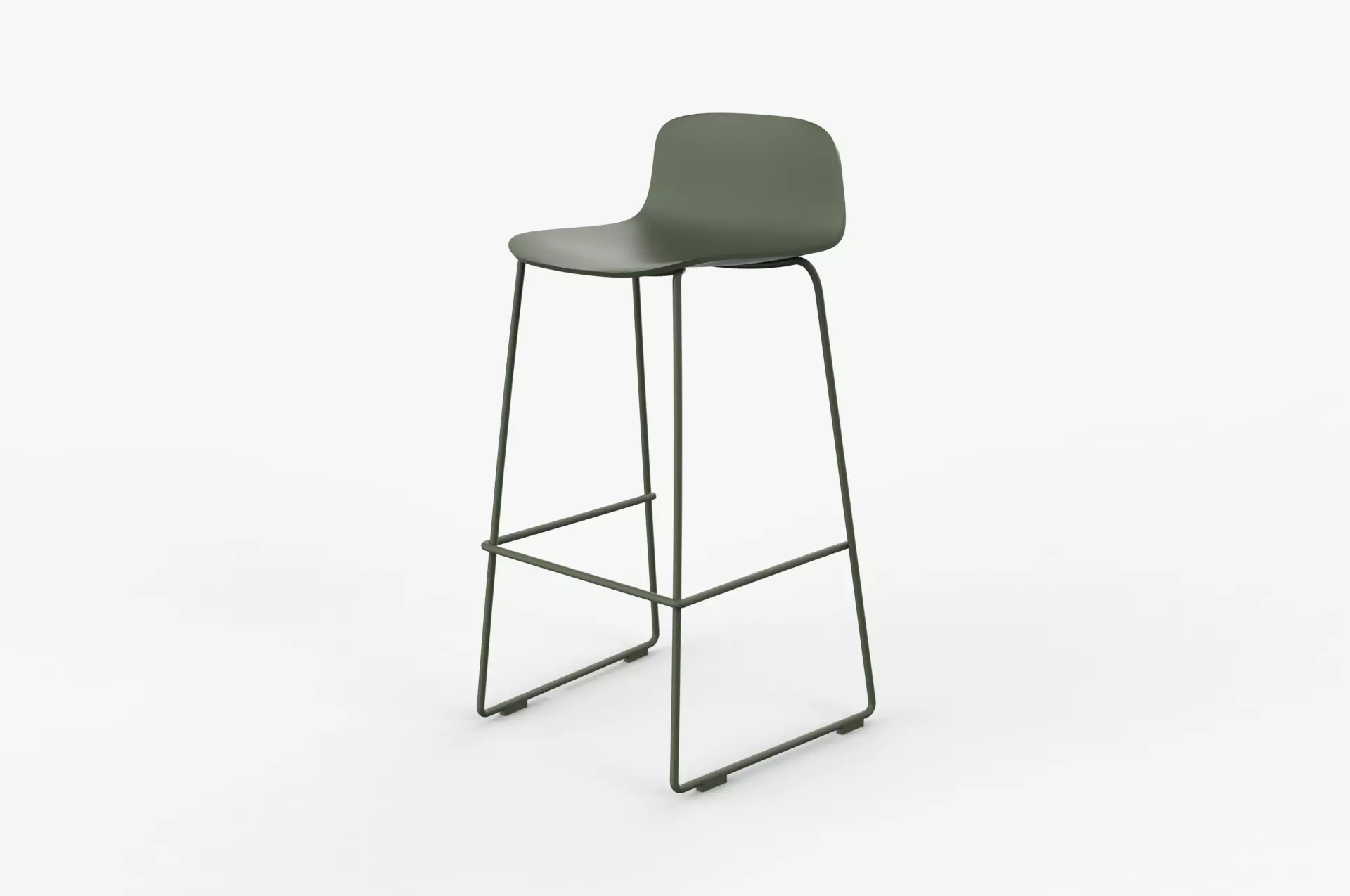 Stool Chair 3D model_0