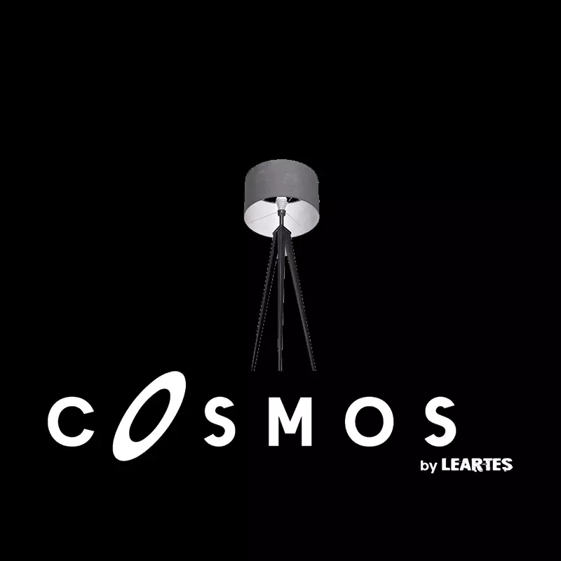 Standing Light Low-poly 3D model_0