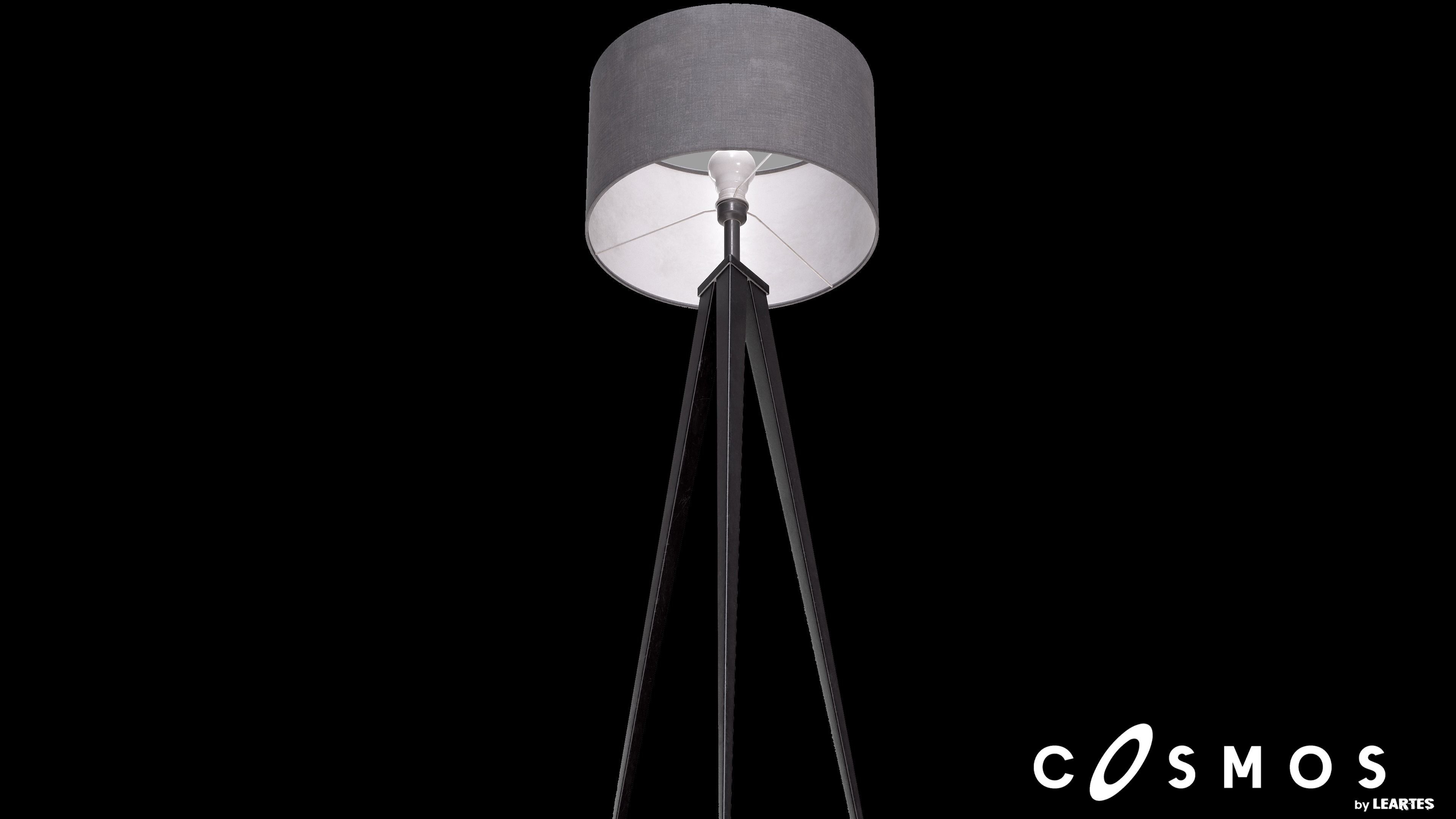 Standing Light Low-poly 3D model_1