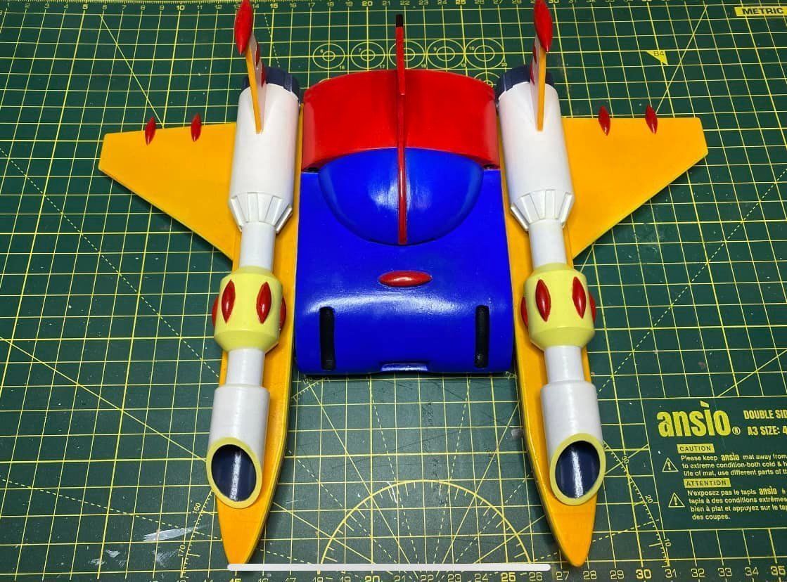 Kotetsu Jeeg - Big Shooter 3D print model_6