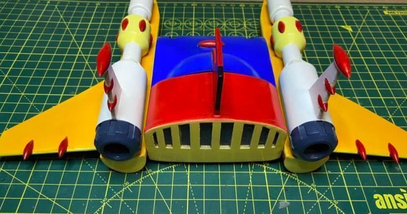 Kotetsu Jeeg - Big Shooter 3D print model_8