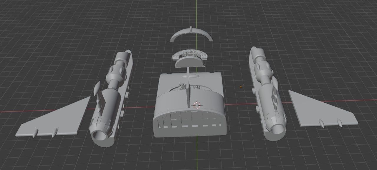 Kotetsu Jeeg - Big Shooter 3D print model_3