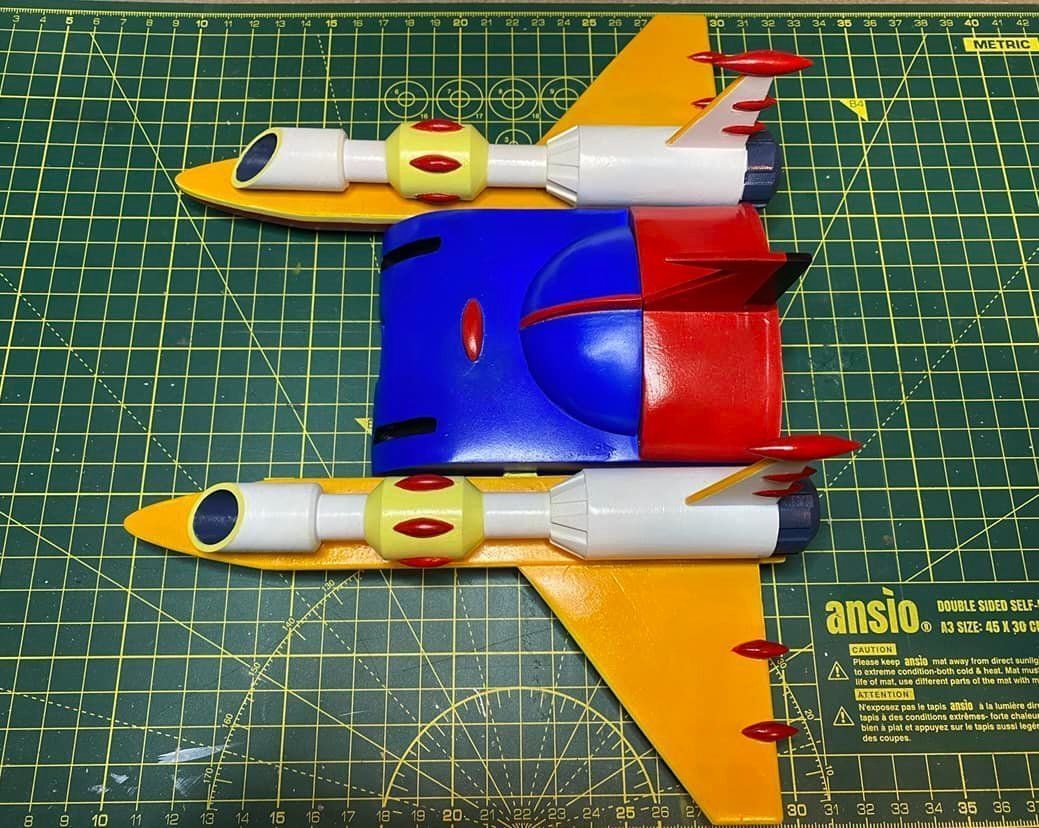 Kotetsu Jeeg - Big Shooter 3D print model_7