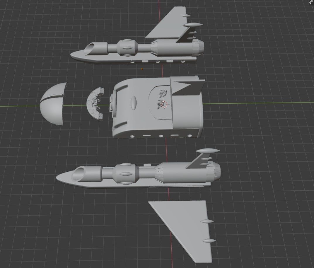 Kotetsu Jeeg - Big Shooter 3D print model_4