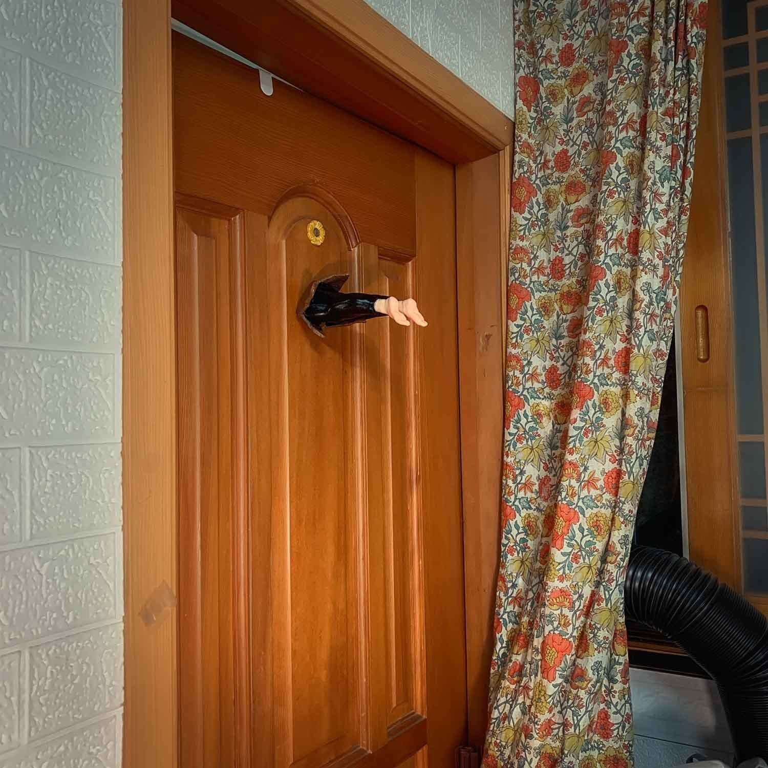  Stuck in the wall -no support 3d printing stl file 3D print model_4