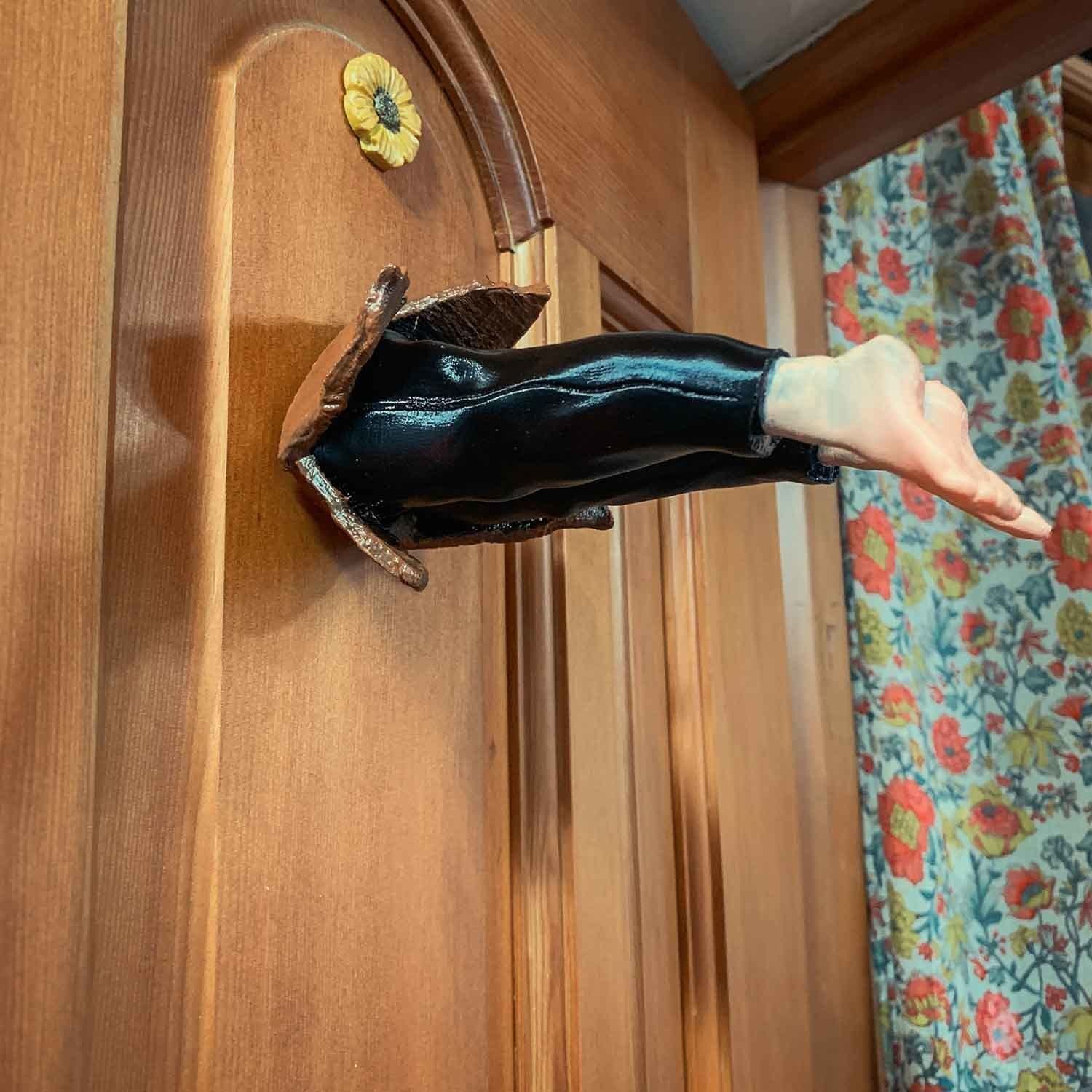  Stuck in the wall -no support 3d printing stl file 3D print model_5