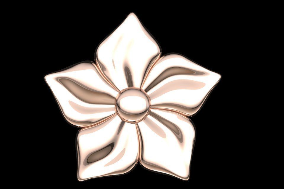 Flower Design 3D print model_1