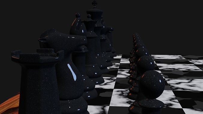 CHESS-SET vase 3D model