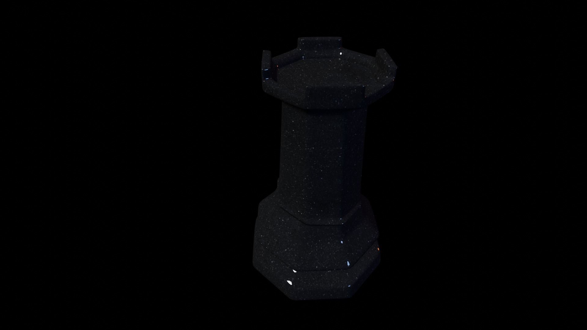 CHESS-SET vase 3D model_8