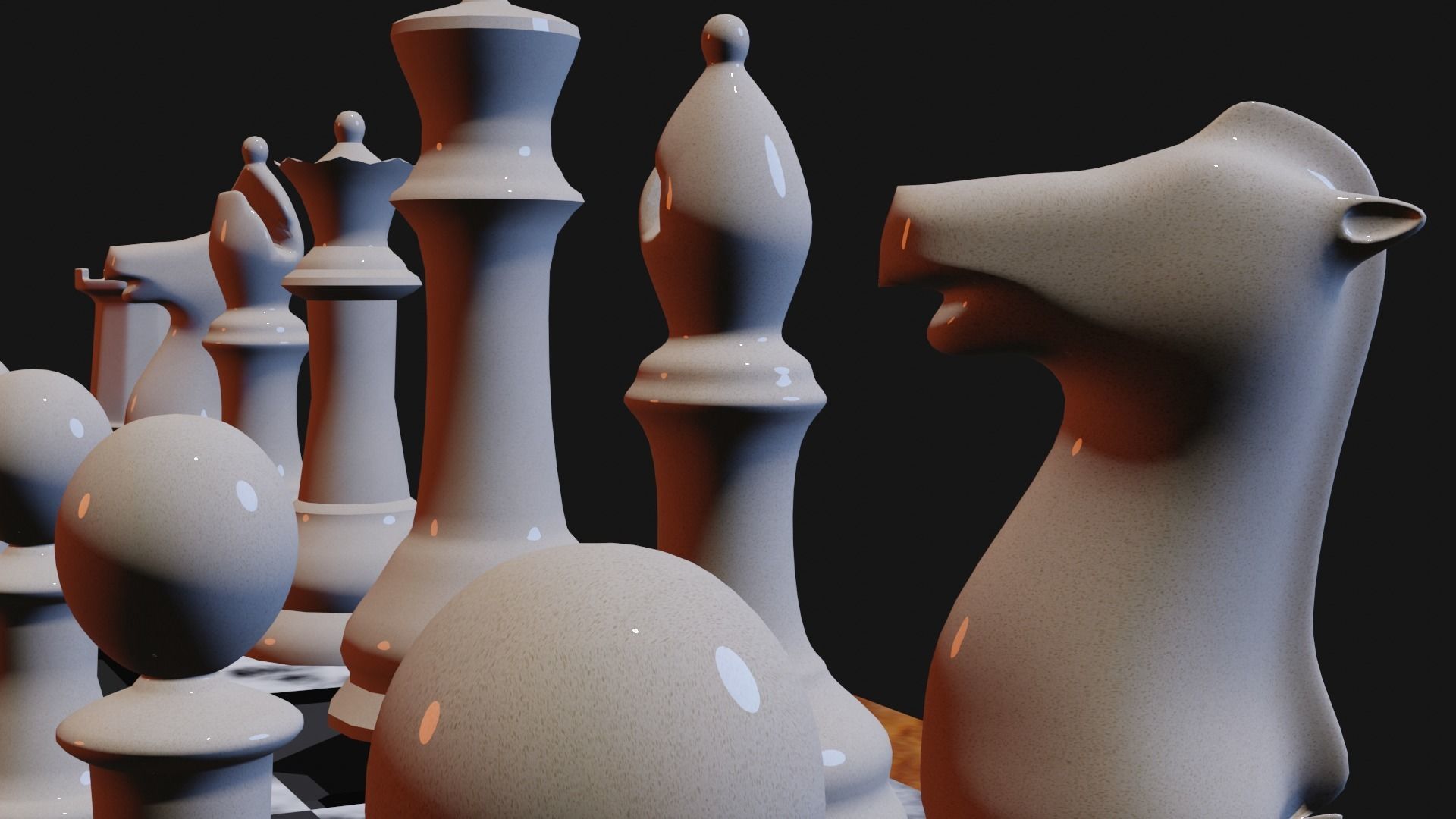 CHESS-SET vase 3D model_43