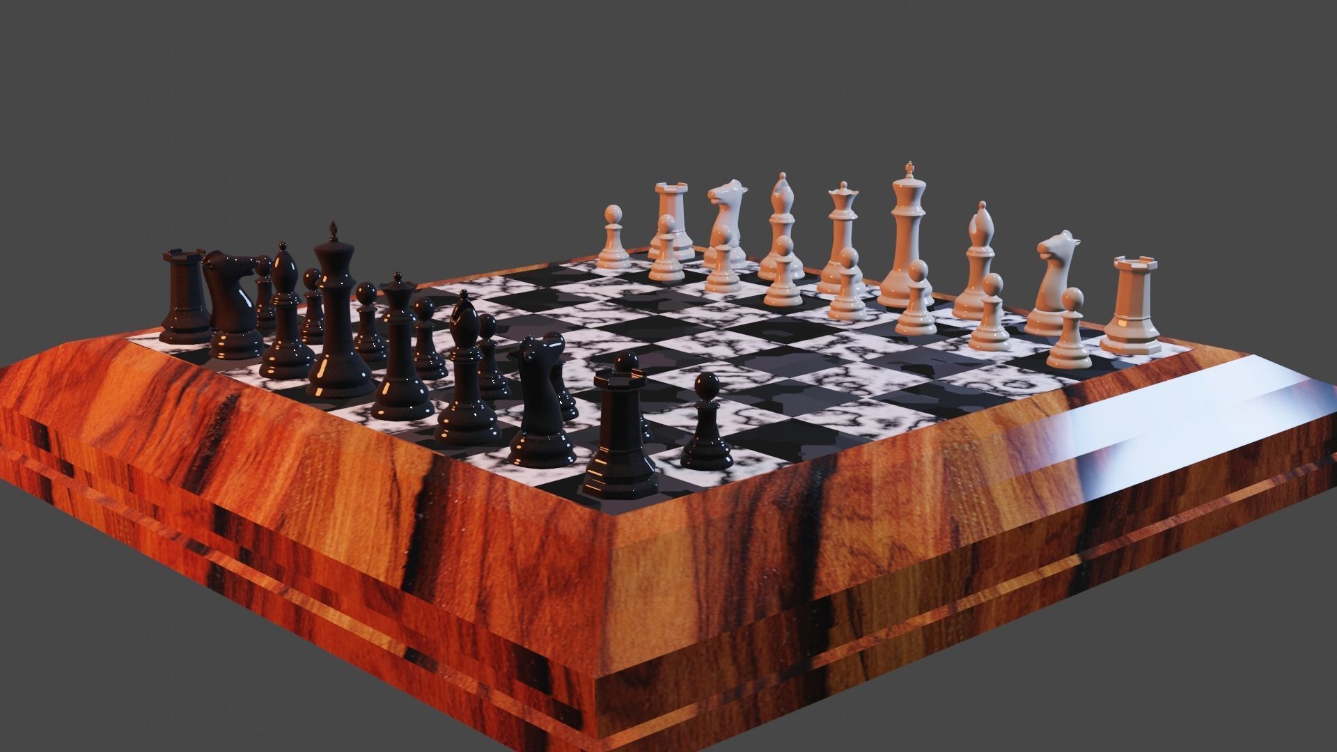 CHESS-SET vase 3D model_11