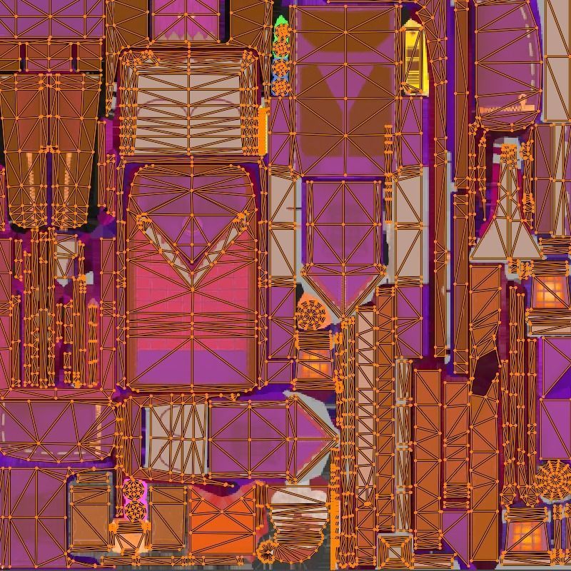 3x bag Merry Tidings Backpack 3D model_9