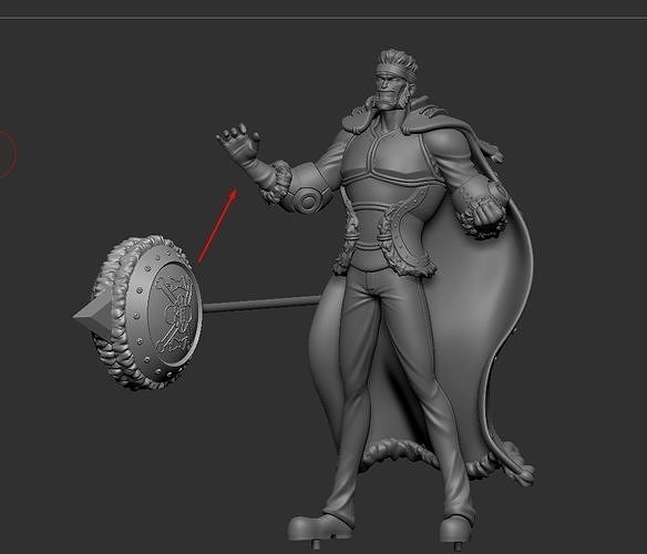 Onepeice  - Don Krieg 3D print model
