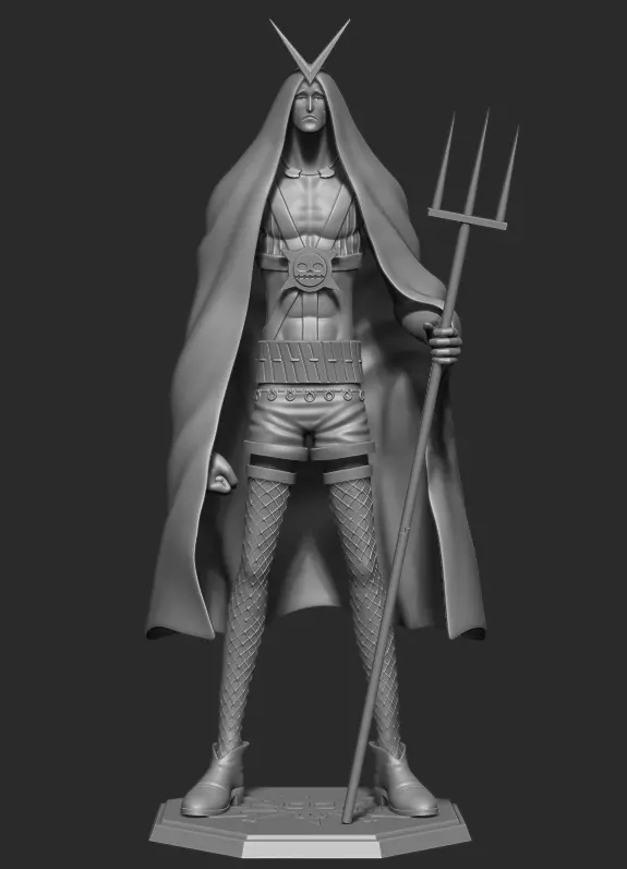 Onepeice  - Wire 3D print model_0