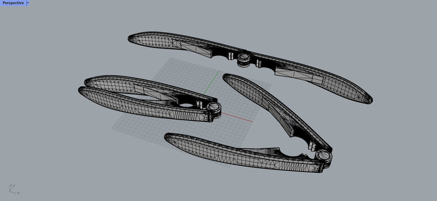 Nutcracker 3D Model pair of scissors 3D model_2