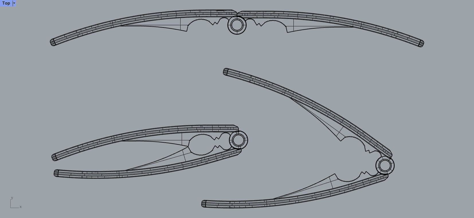 Nutcracker 3D Model pair of scissors 3D model_5