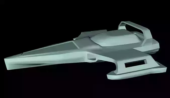 Powerboat fiction 3D model