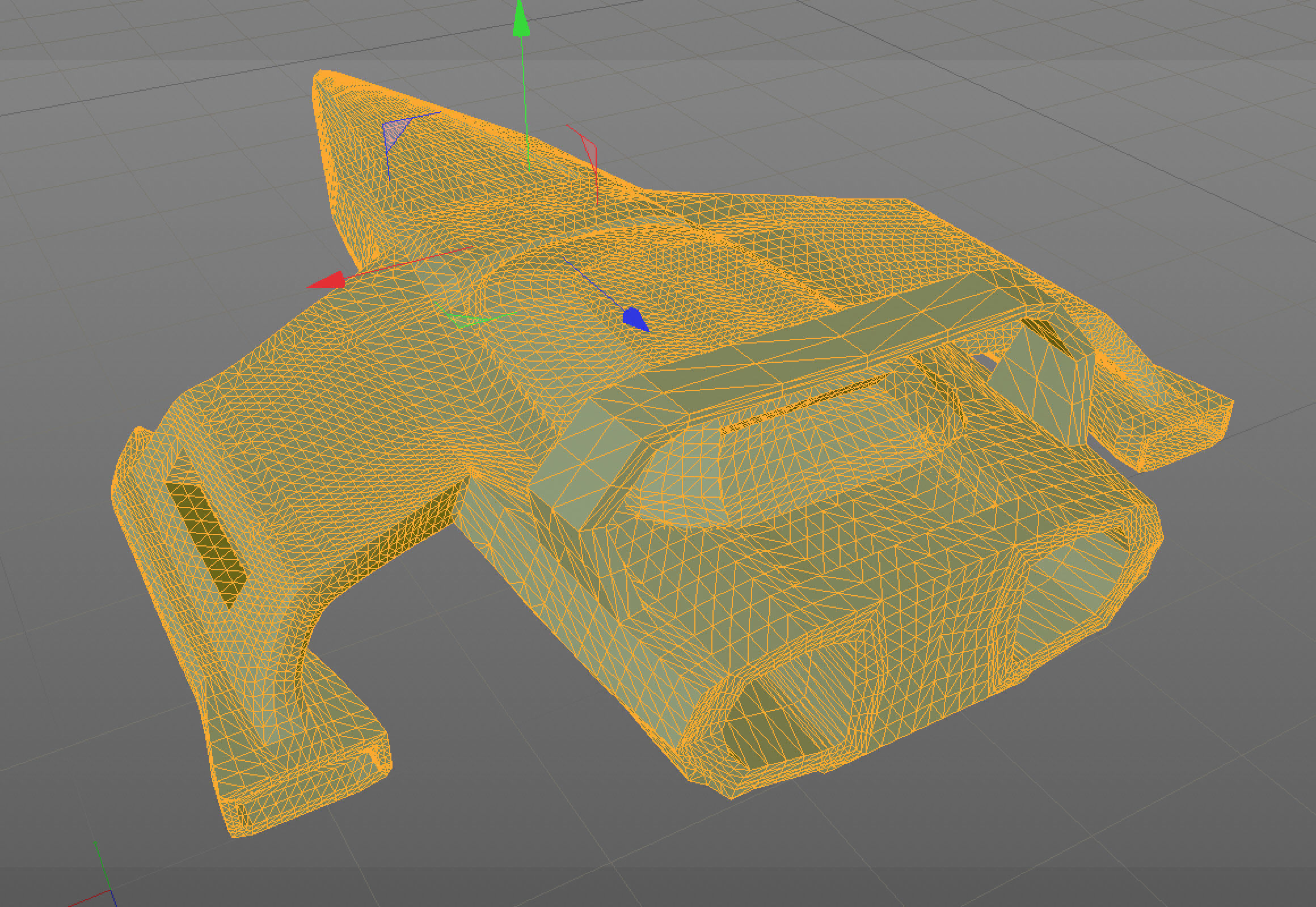 Powerboat fiction 3D model_4