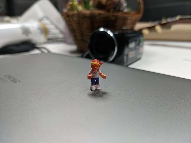 Mighty Max Minifigure 3D Model 3D print model
