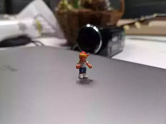 Mighty Max Minifigure 3D Model