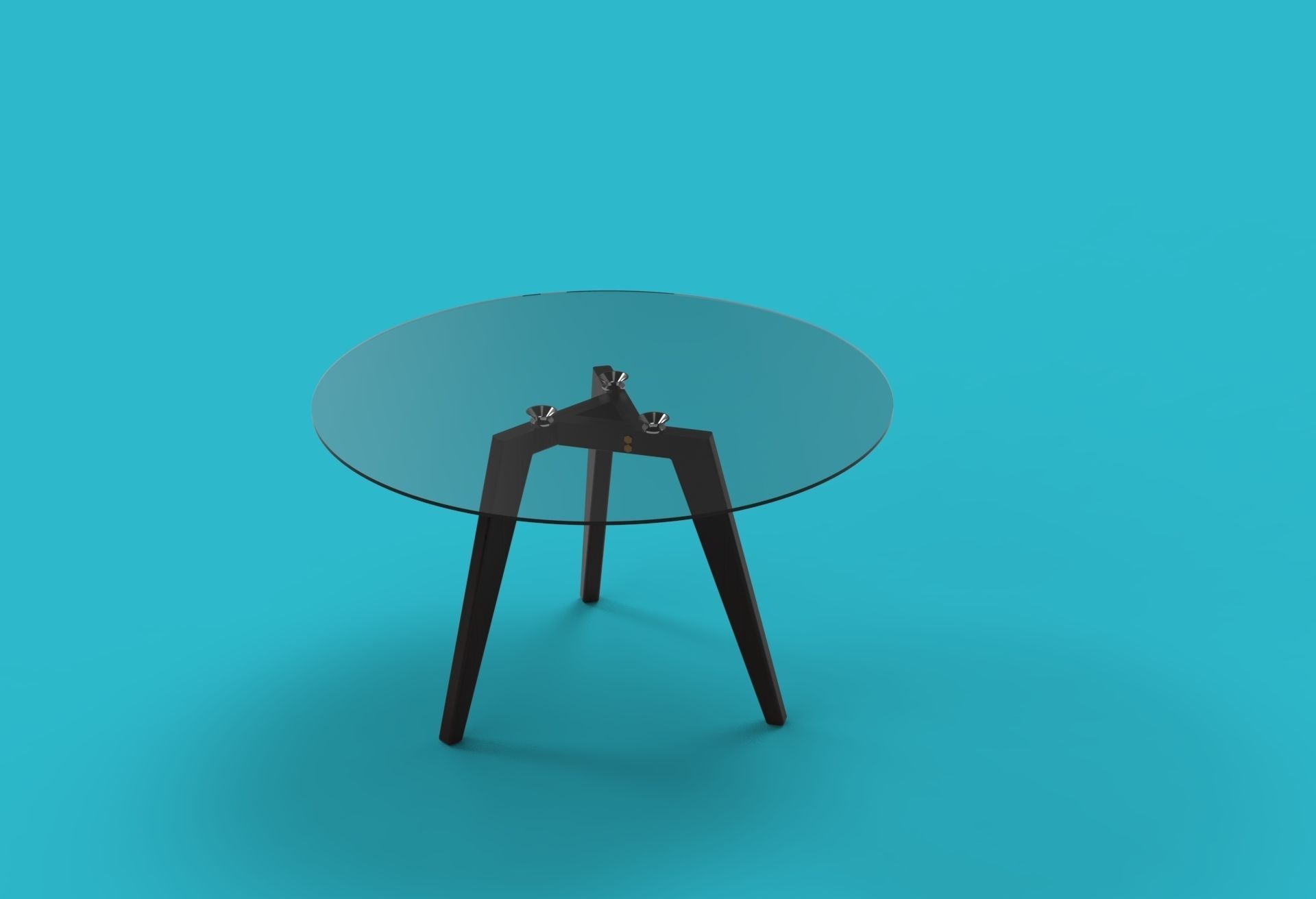 Coffe moon 3D model_4