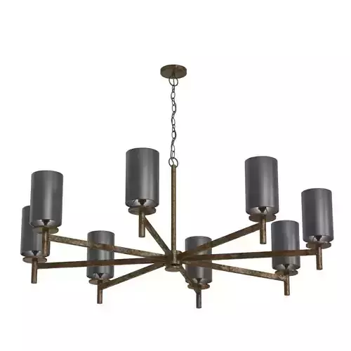 Porta Romana NEPTUNE CHANDELIER 3D model