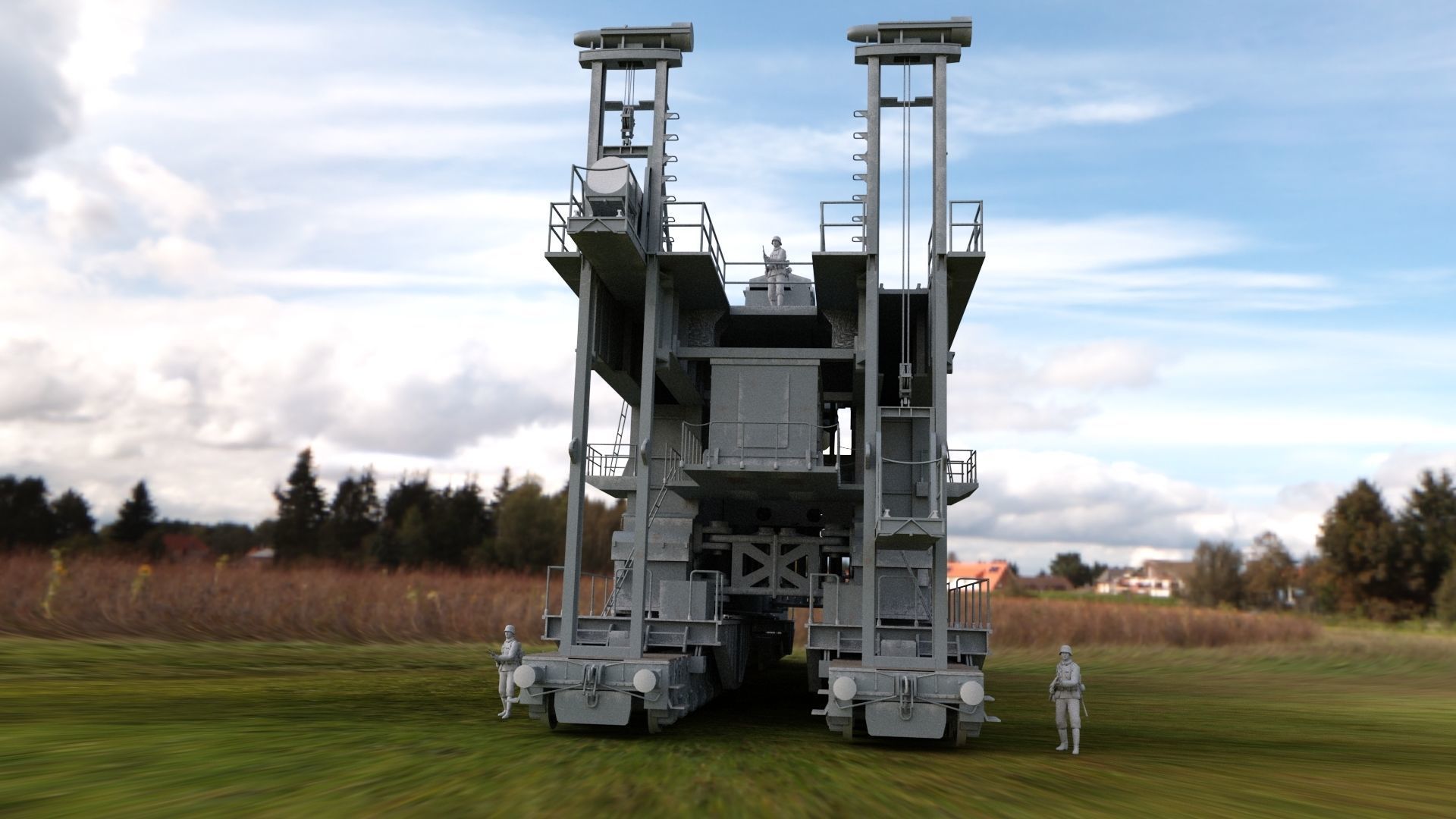 Dora Cannon 3D model_5