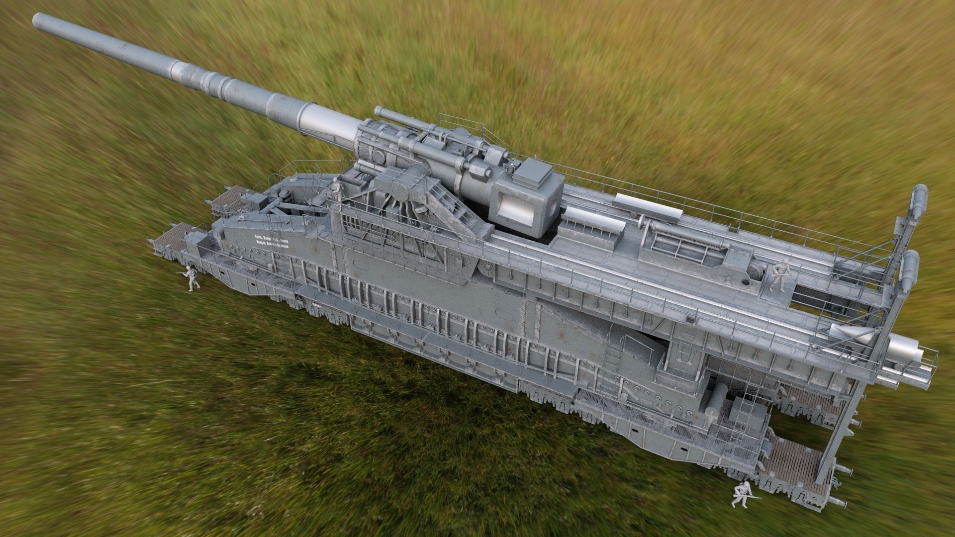 Dora Cannon 3D model_3